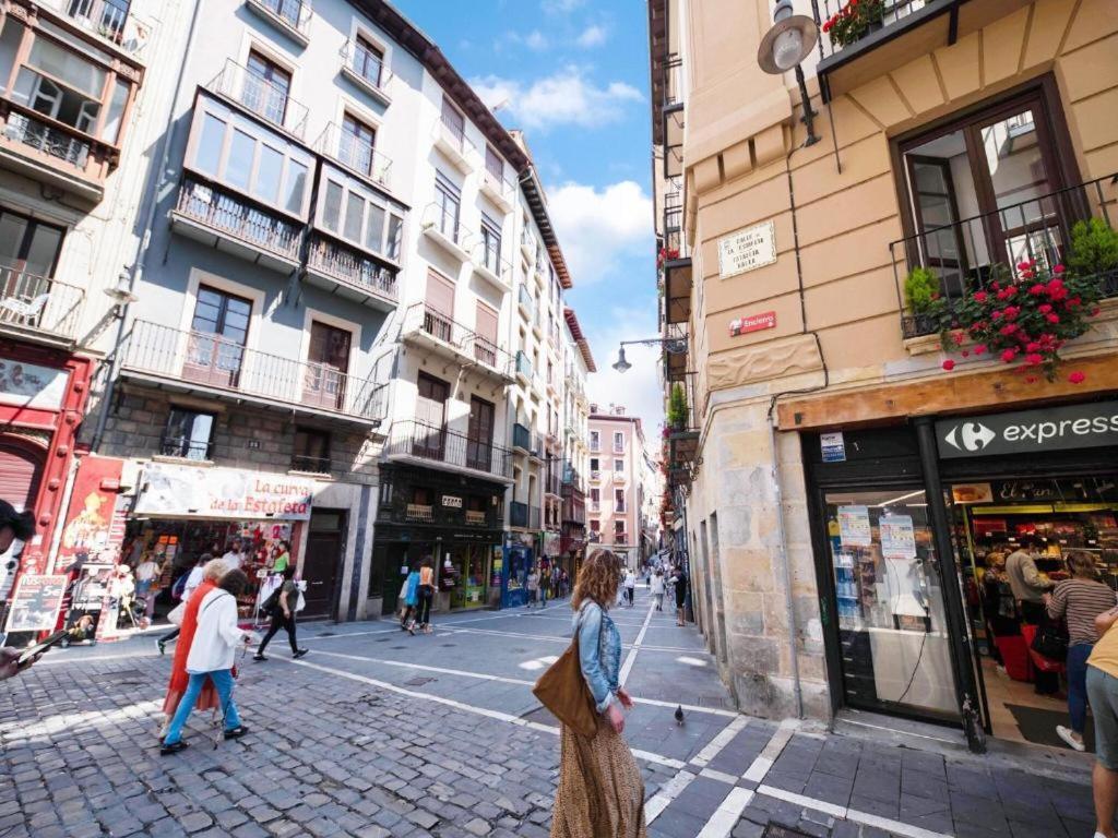 Apartamento Mercaderes Pamplona Eksteriør bilde