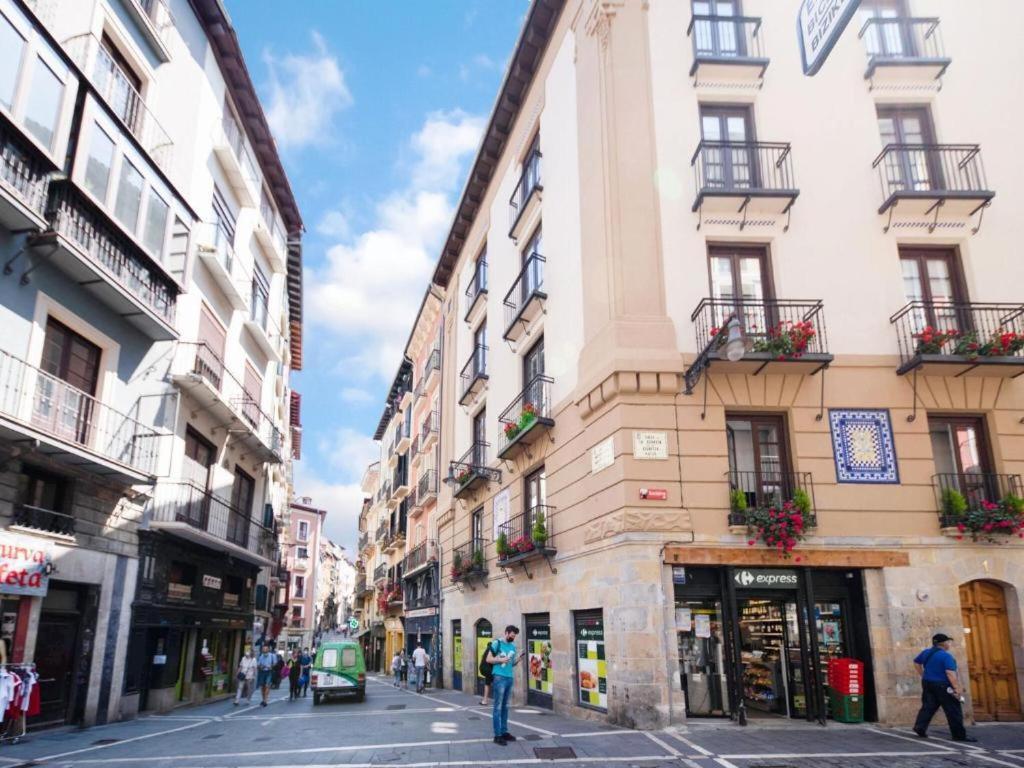 Apartamento Mercaderes Pamplona Eksteriør bilde
